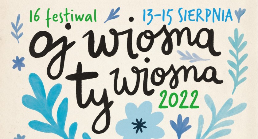 Zdjęcie baneru z nazwą festiwalu