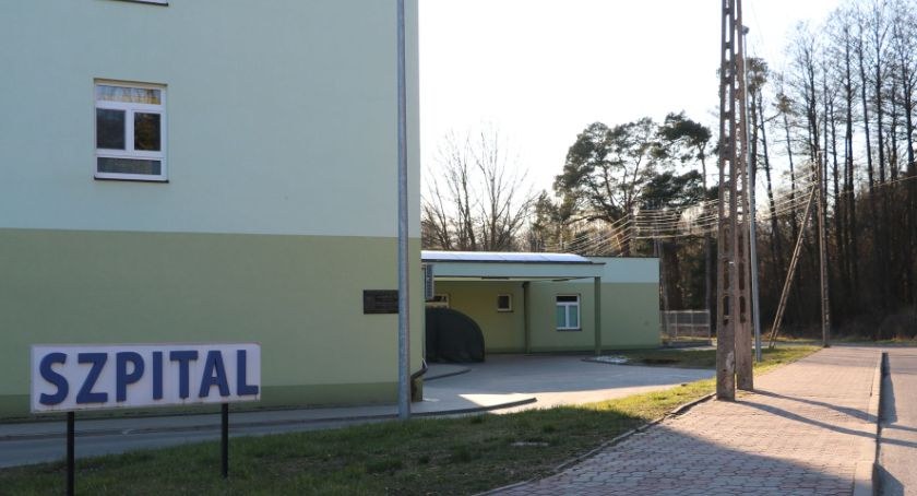 Zdjęcie budynku szpitala w Sejnach