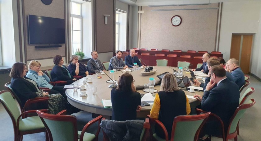 Zdjęcie ze spotkania w Ministerstwie Edukacji Litwy