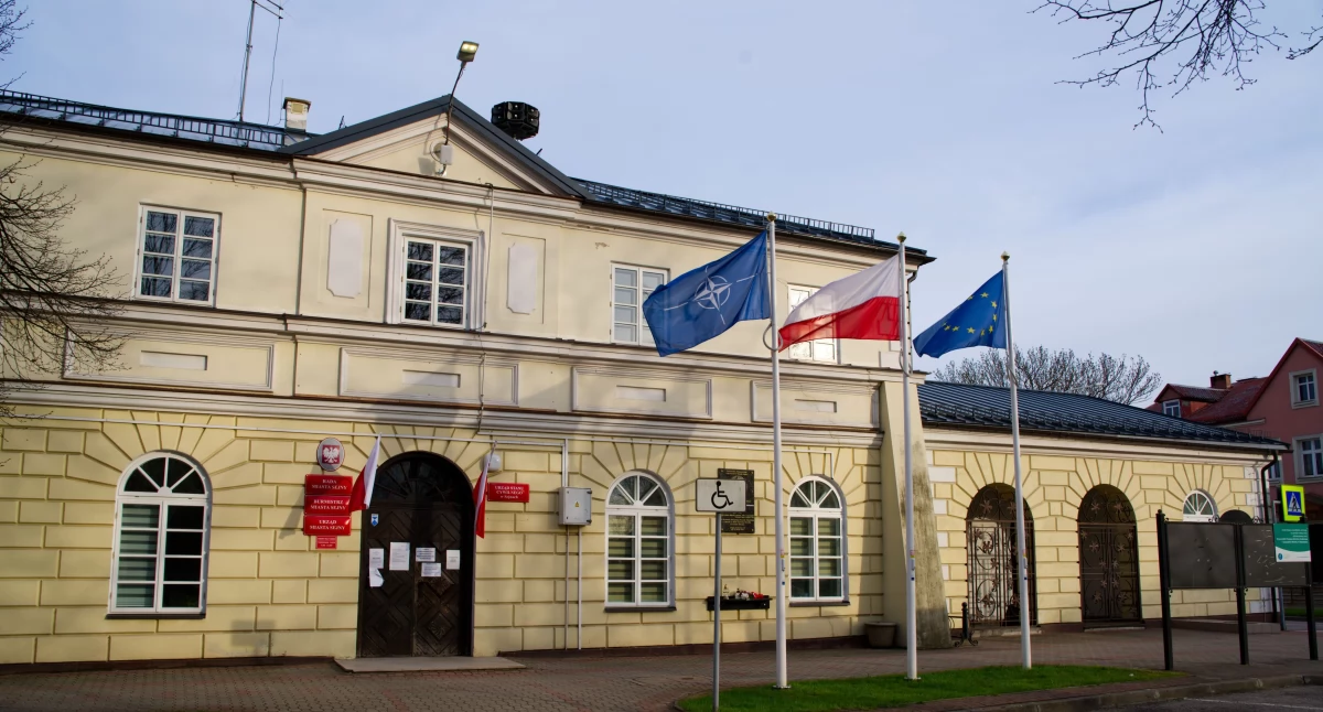 Zdjęcie ratusza sejneńskiego M. Pawlukiewicz