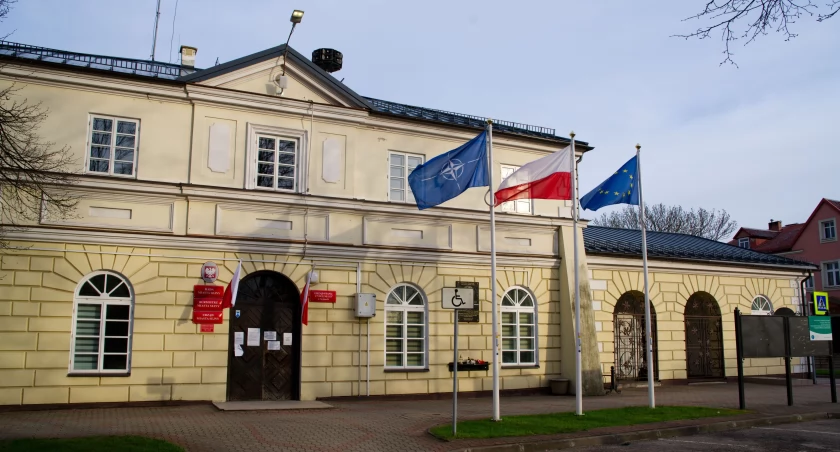 Zdjęcie ratusza sejneńskiego M. Pawlukiewicz