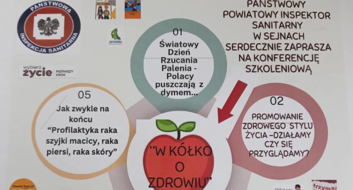 Zdrowie i uroda, Konferencja szkoleniowa kółko zdrowiu - zdjęcie, fotografia
