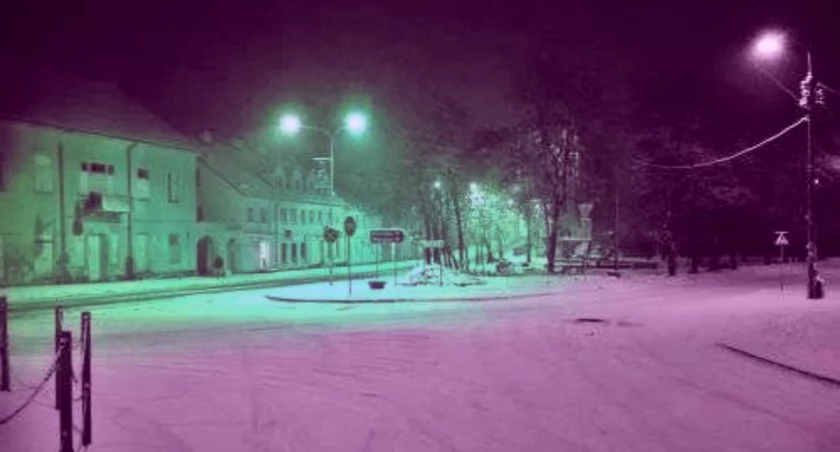Zdjęcie ilustrac. centrum Sejn