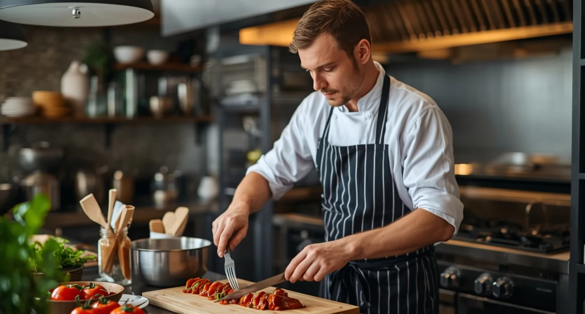 Artykuł sponsorowany, Restauracja Skarpa Sejnach zatrudni kucharza - zdjęcie, fotografia