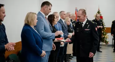 Opłatek u sejneńskich strażaków (FOTO)