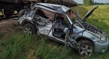 Wypadek na przejeździe kolejowym
