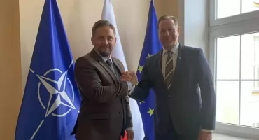 Pożegnanie konsula RL w Sejnach