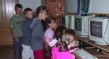 Pierwsza pracownia komputerowa w Berżnikach