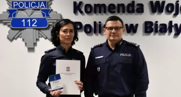 Policjantka z Sejn na podium kolejny rok z rzędu