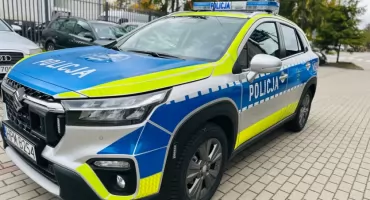 Nowy radiowóz sejneńskiej drogówki