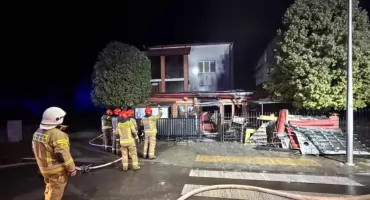 Butla z gazem wybuchła w domu