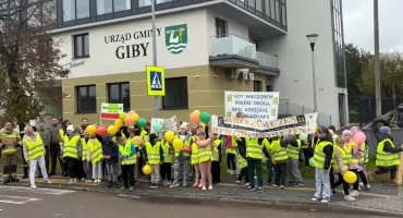 Szkoła Podstawowa im. Ofiar Obławy Augustowskiej w Gibach w ogólnopolskim projekcie „Odblaskowa Szkoła”