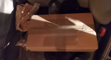 Nielegalna przesyłka w skontrolowanym aucie