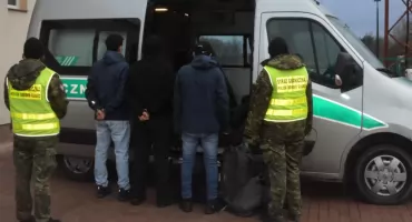 W gminie Puńsk wpadła kurierka z Rosji