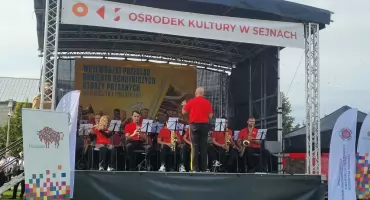 Wojewódzki Przegląd Orkiestr Strażackich w Sejnach